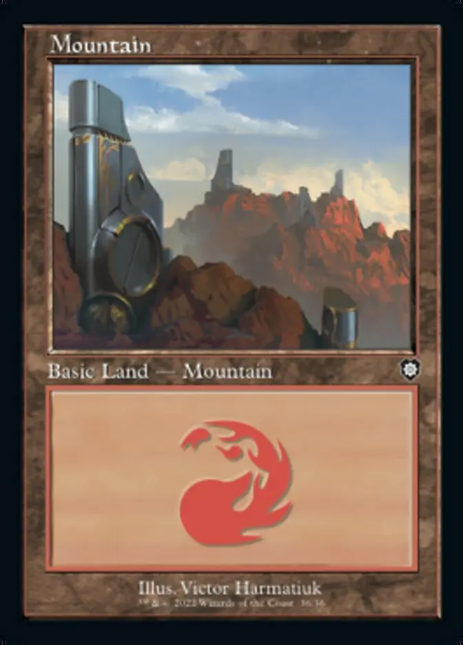 Mountain (036) (Retro) [The Brothers' War Commander] 1