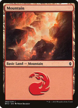 Mountain (265) [Battle For Zendikar] 1