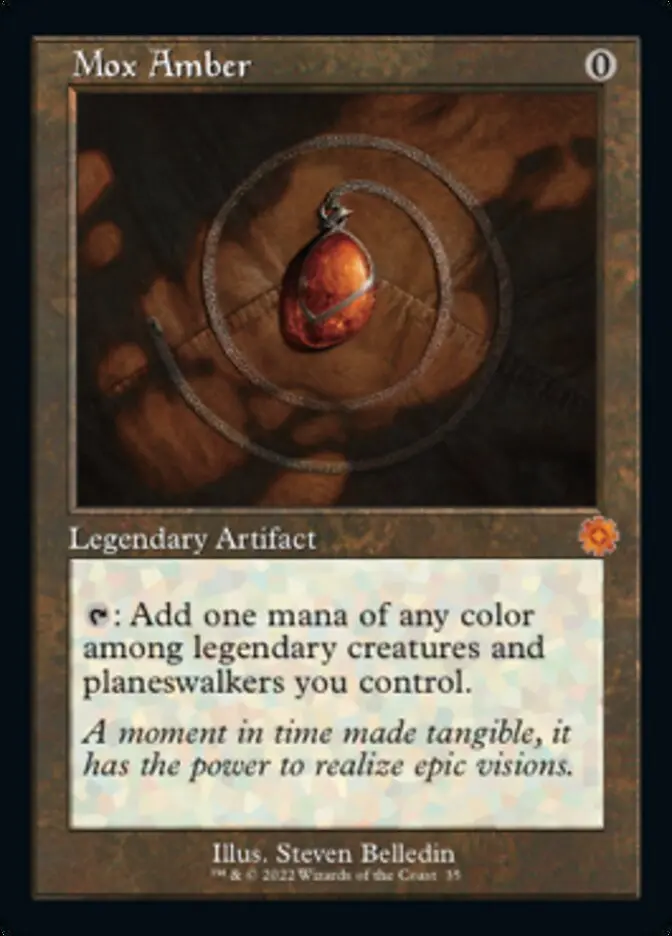 Mox Amber (Retro) [The Brothers' War Retro Artifacts] 1