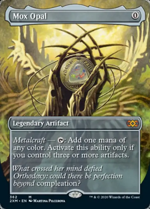 Mox Opal (Borderless) [Double Masters] 1