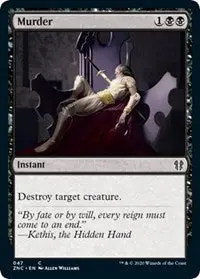 Murder [Commander: Zendikar Rising] 1