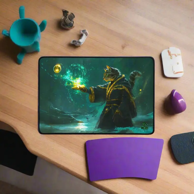 Mysticpaw The Spellcaster – Desk Mat 1
