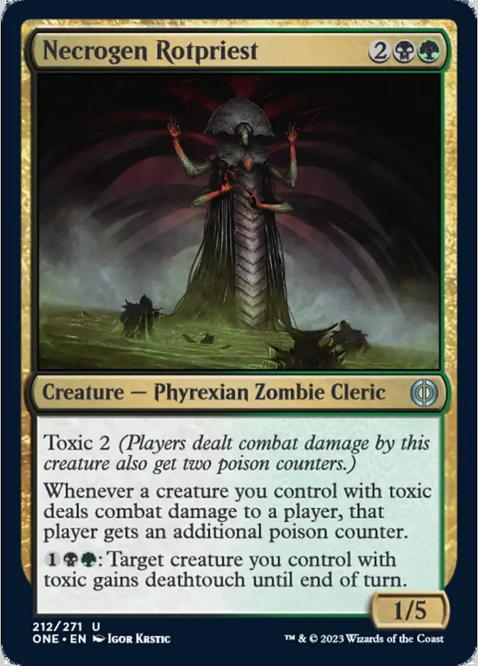 Necrogen Rotpriest [Phyrexia: All Will Be One] 1