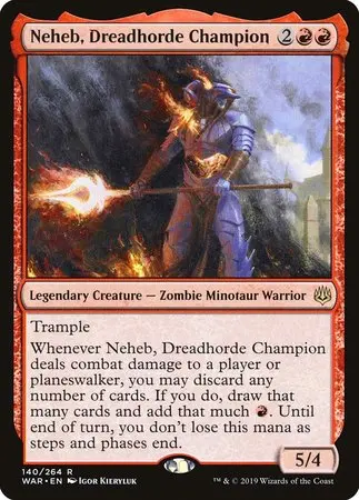 Neheb, Dreadhorde Champion [War Of The Spark] 1