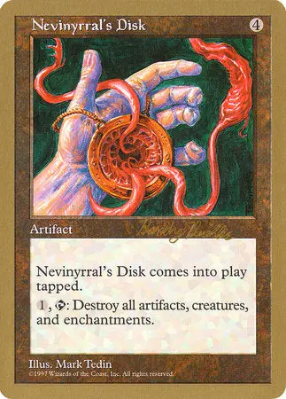 Nevinyrral's Disk - 1998 Randy Buehler (5Ed) [World Championship Decks 1998] 1