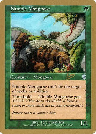 Nimble Mongoose - 2002 Raphael Levy (Ody) [World Championship Decks 2002] 1