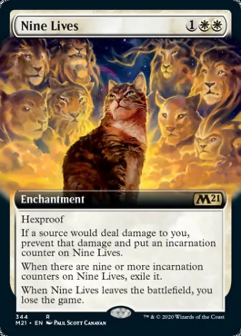 Nine Lives (Extended Art) [Core Set 2021] 1