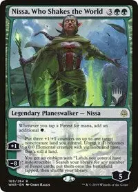 Nissa, Who Shakes The World [Promo Pack: Throne Of Eldraine] 1