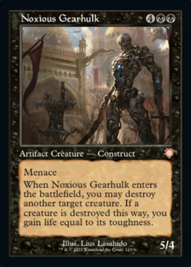 Noxious Gearhulk (Retro) [The Brothers' War Commander] 1