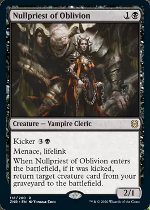 Nullpriest Of Oblivion [Zendikar Rising] 1