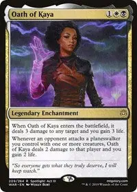 Oath Of Kaya [Promo Pack: Throne Of Eldraine] 1