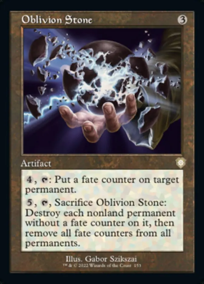 Oblivion Stone (Retro) [The Brothers' War Commander] 1