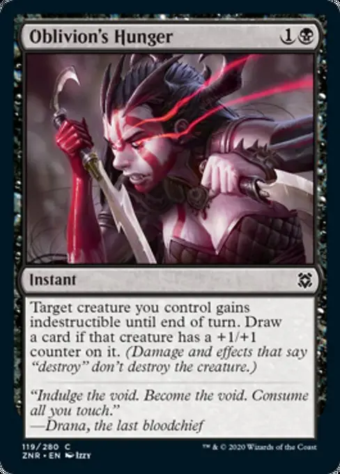 Oblivion's Hunger [Zendikar Rising] 1