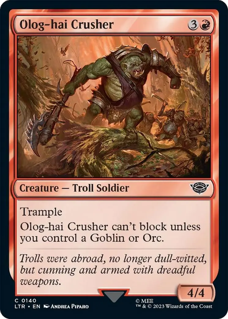 Olog-Hai Crusher [The Lord Of The Rings: Tales Of Middle-Earth] 1