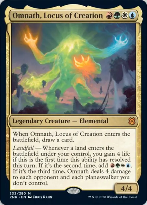 Omnath, Locus Of Creation [Zendikar Rising] 1