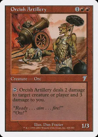 Orcish Artillery [Seventh Edition] 1