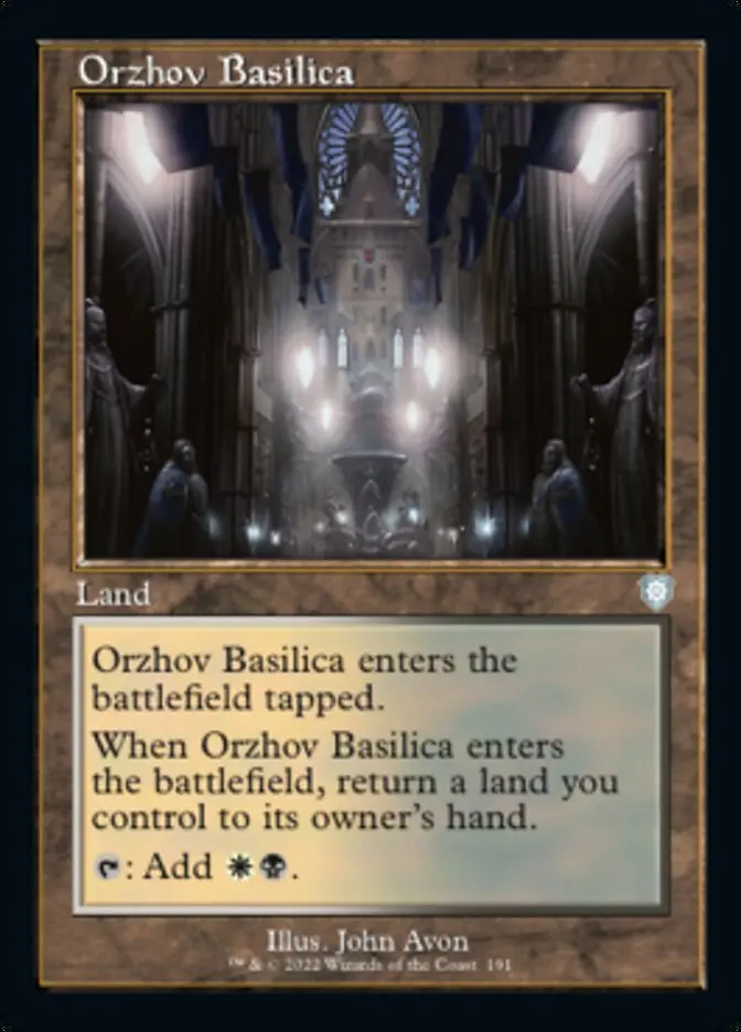 Orzhov Basilica (Retro) [The Brothers' War Commander] 1