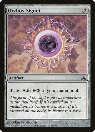 Orzhov Signet [Guildpact] 1