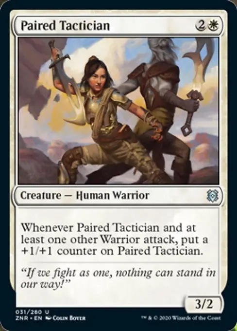 Paired Tactician [Zendikar Rising] 1