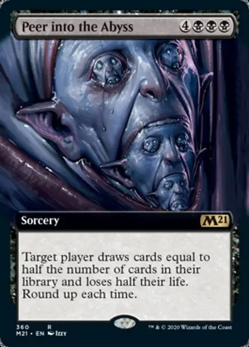 Peer Into The Abyss (Extended Art) [Core Set 2021] 1