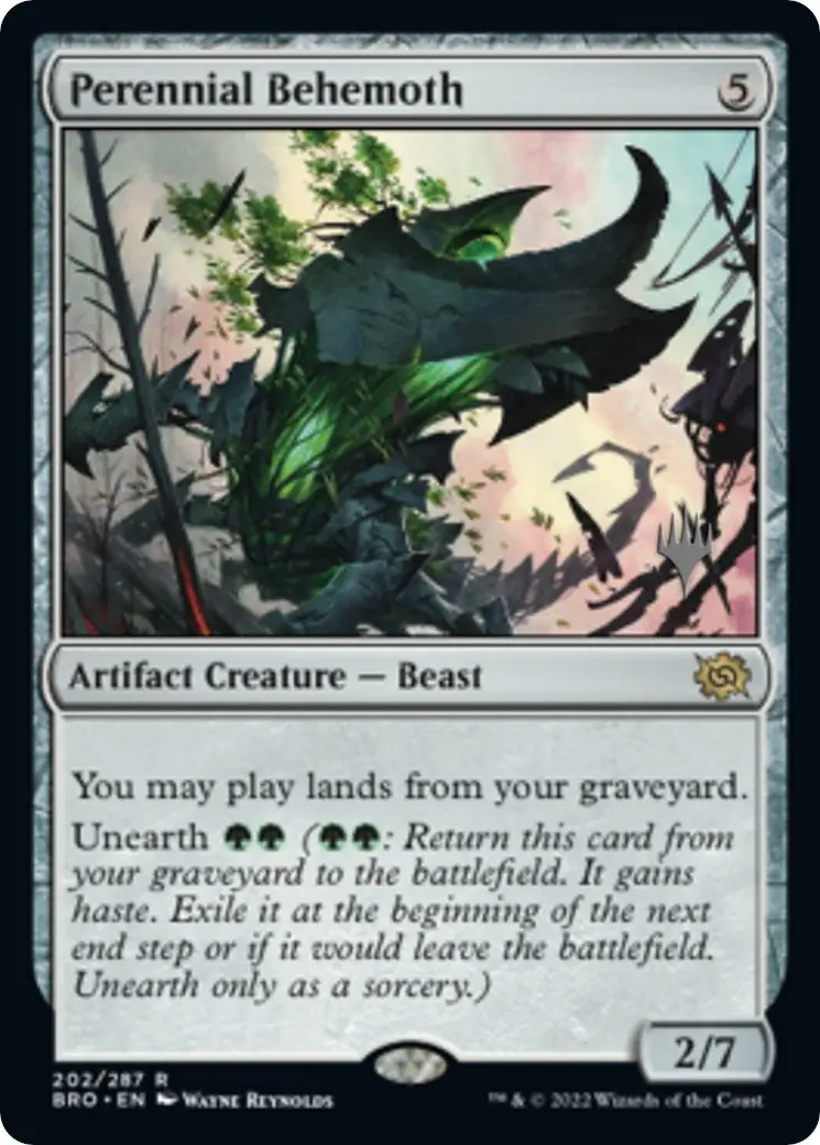 Perennial Behemoth (Promo Pack) [The Brothers' War Promos] 1