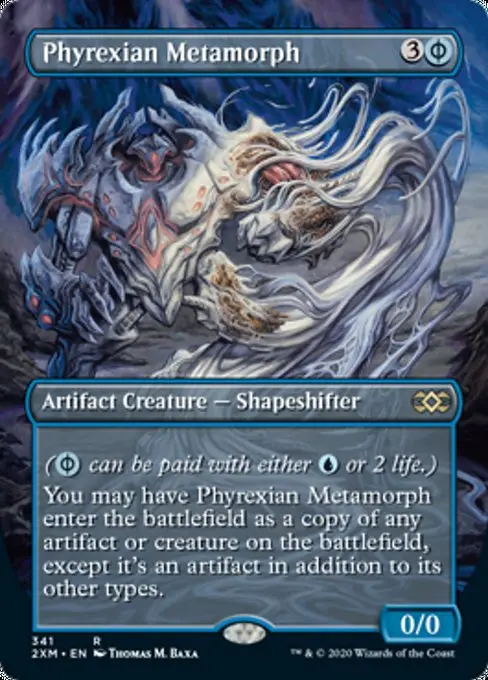 Phyrexian Metamorph (Borderless) [Double Masters] 1