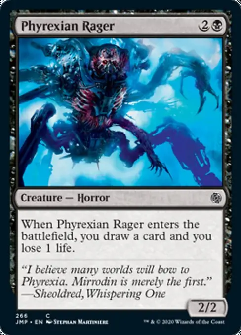 Phyrexian Rager [Jumpstart] 1