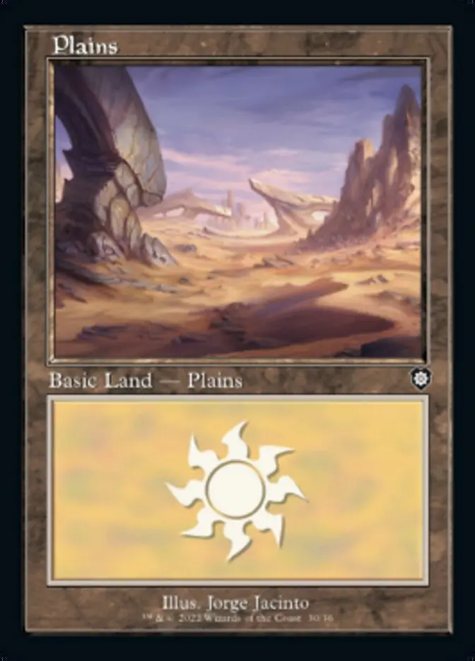 Plains (030) (Retro) [The Brothers' War Commander] 1