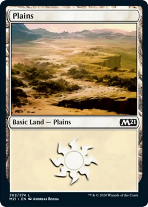 Plains (262) [Core Set 2021] 1