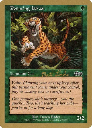 Pouncing Jaguar - 1999 Matt Linde (Usg) [World Championship Decks 1999] 1