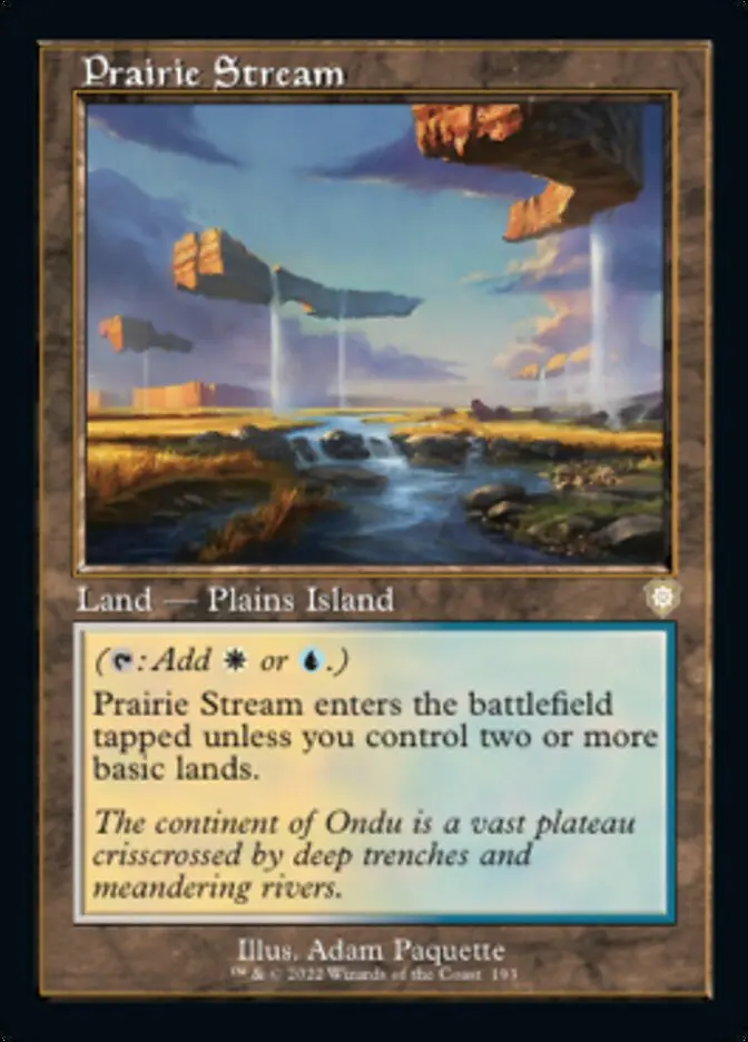 Prairie Stream (Retro) [The Brothers' War Commander] 1