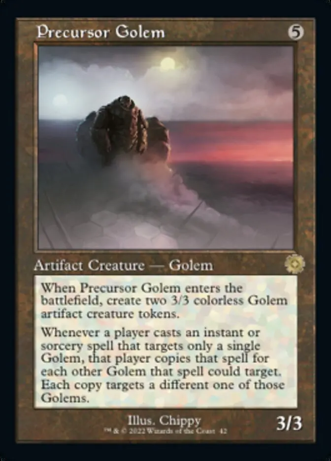 Precursor Golem (Retro) [The Brothers' War Retro Artifacts] 1