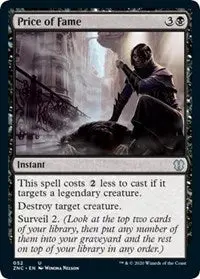 Price Of Fame [Commander: Zendikar Rising] 1