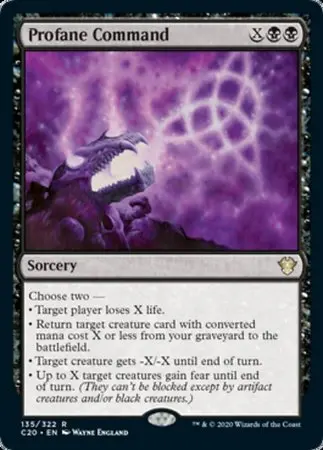 Profane Command [Commander 2020] 1