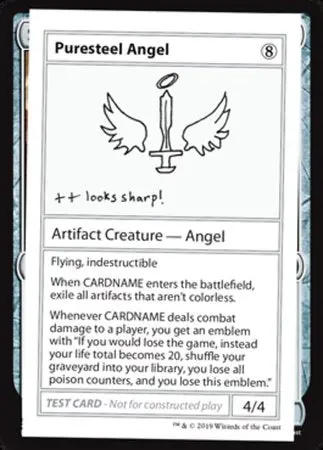 Puresteel Angel [Mystery Booster Playtest Cards] 1