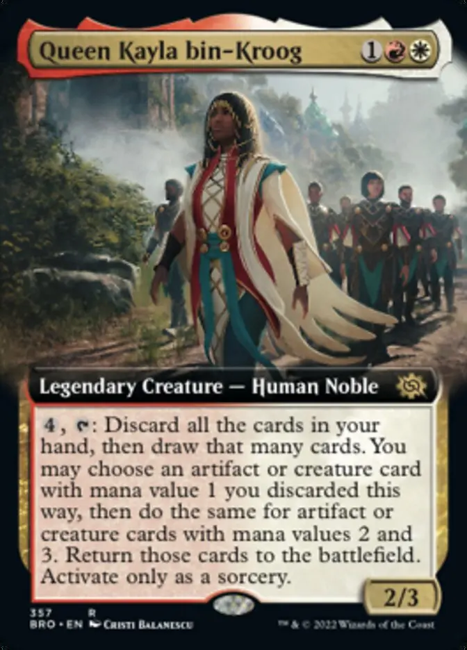Queen Kayla Bin-Kroog (Extended Art) [The Brothers' War] 1