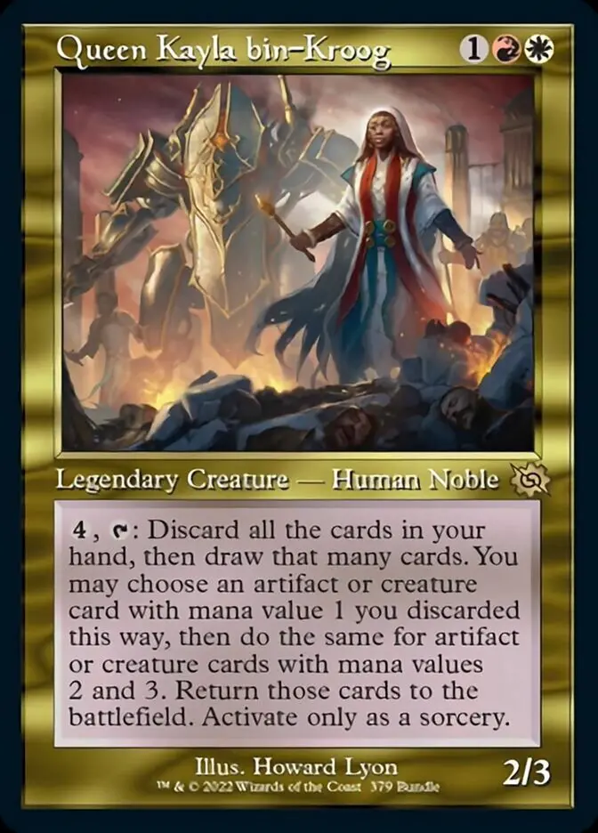Queen Kayla Bin-Kroog (Retro) (Bundle) [The Brothers' War] 1