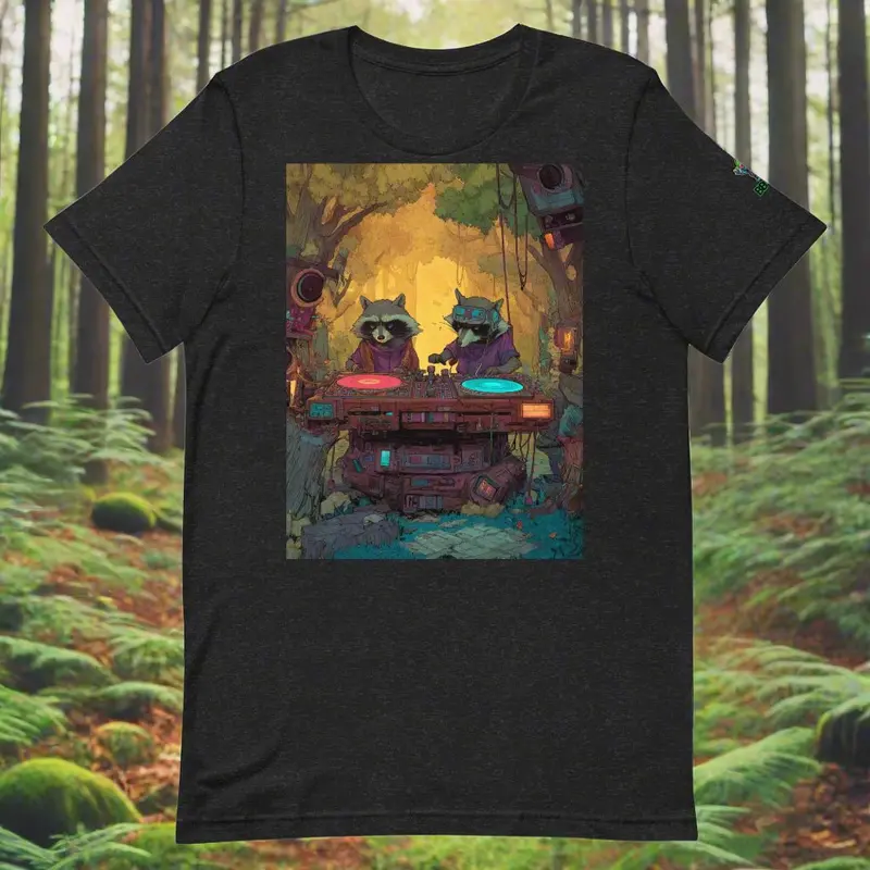 Racoonic Boom – Unisex Staple T-Shirt 1