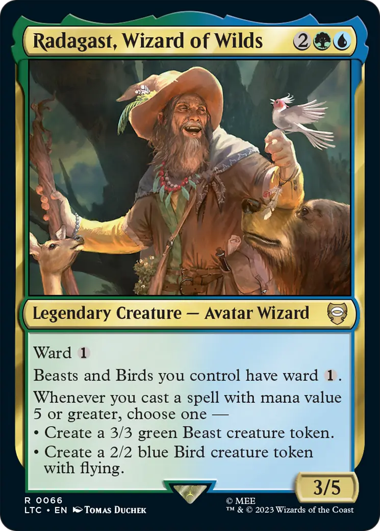 Radagast, Wizard Of Wilds [The Lord Of The Rings: Tales Of Middle-Earth Commander] 1
