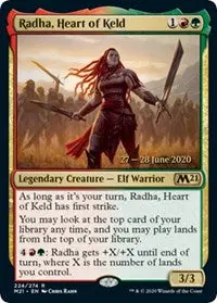 Radha, Heart Of Keld [Prerelease: Core Set 2021] 1