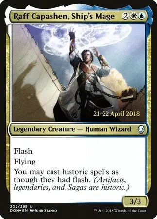 Raff Capashen, Ship's Mage [Dominaria Promos] 1