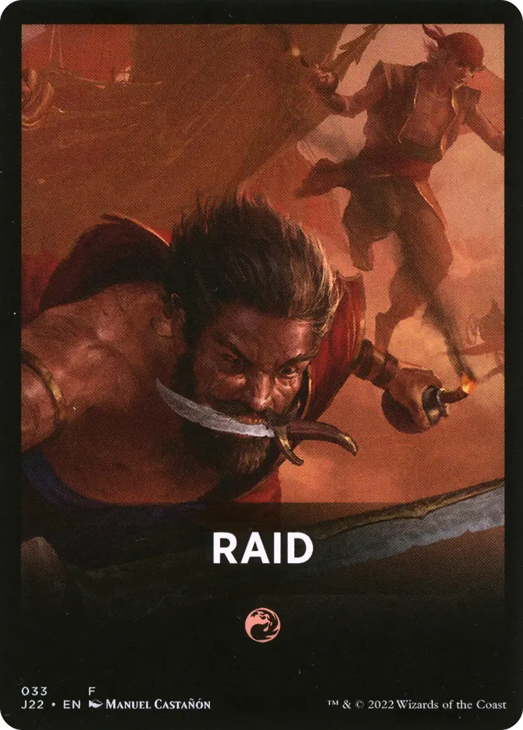 Raid Theme Card [Jumpstart 2022 Front Cards] 1