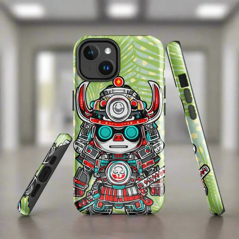 Raiko The Neon Shogun - Magsafe Tough Case For Iphone 1