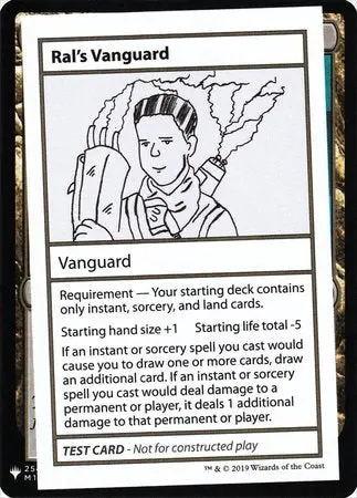 Ral's Vanguard [Mystery Booster Playtest Cards] 1