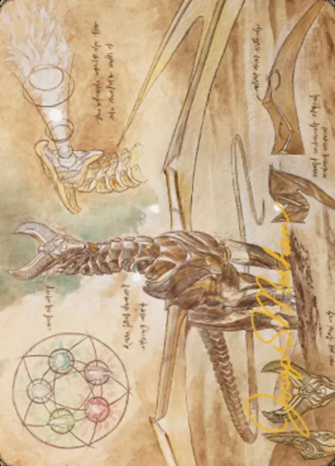 Ramos, Dragon Engine Art Card (Gold-Stamped Signature) [The Brothers' War Art Series] 1