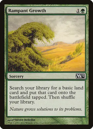 Rampant Growth [Magic 2012] 1