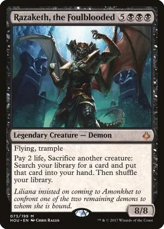 Razaketh, The Foulblooded [Hour Of Devastation] 1