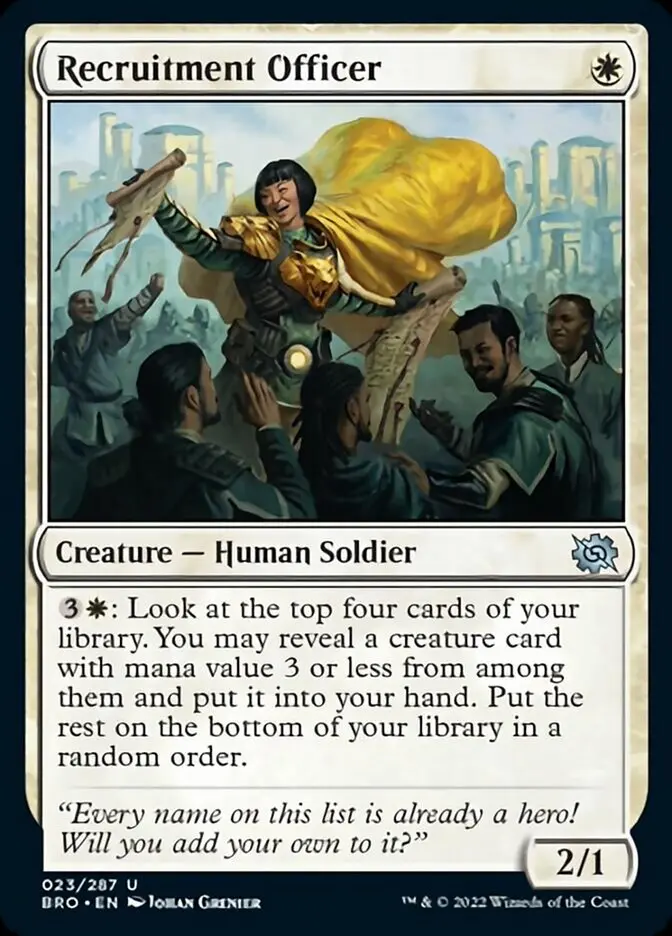 Recruitment Officer [The Brothers' War] 1