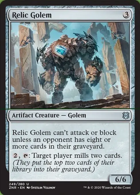 Relic Golem [Zendikar Rising] 1