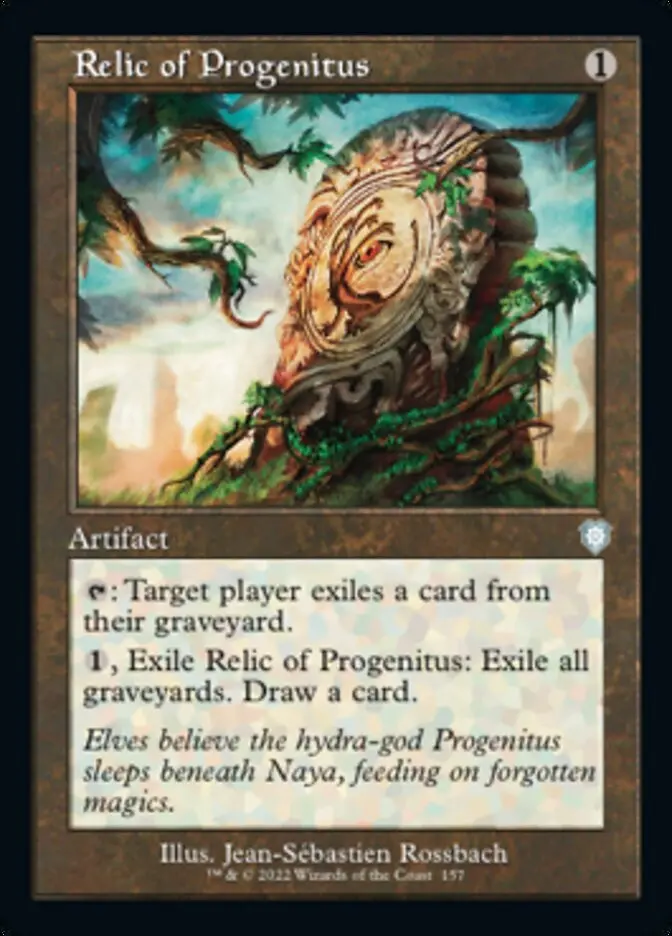 Relic Of Progenitus (Retro) [The Brothers' War Commander] 1